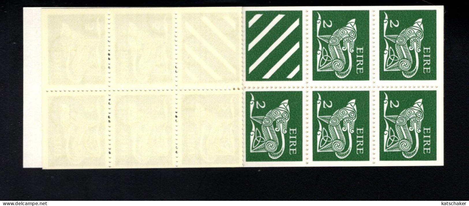 2001018791 1975  SCOTT 293B + 298D (XX) POSTFRIS  MINT NEVER HINGED - COMPLETE BOOKLET WITH PANE 293B + B298D - Unused Stamps