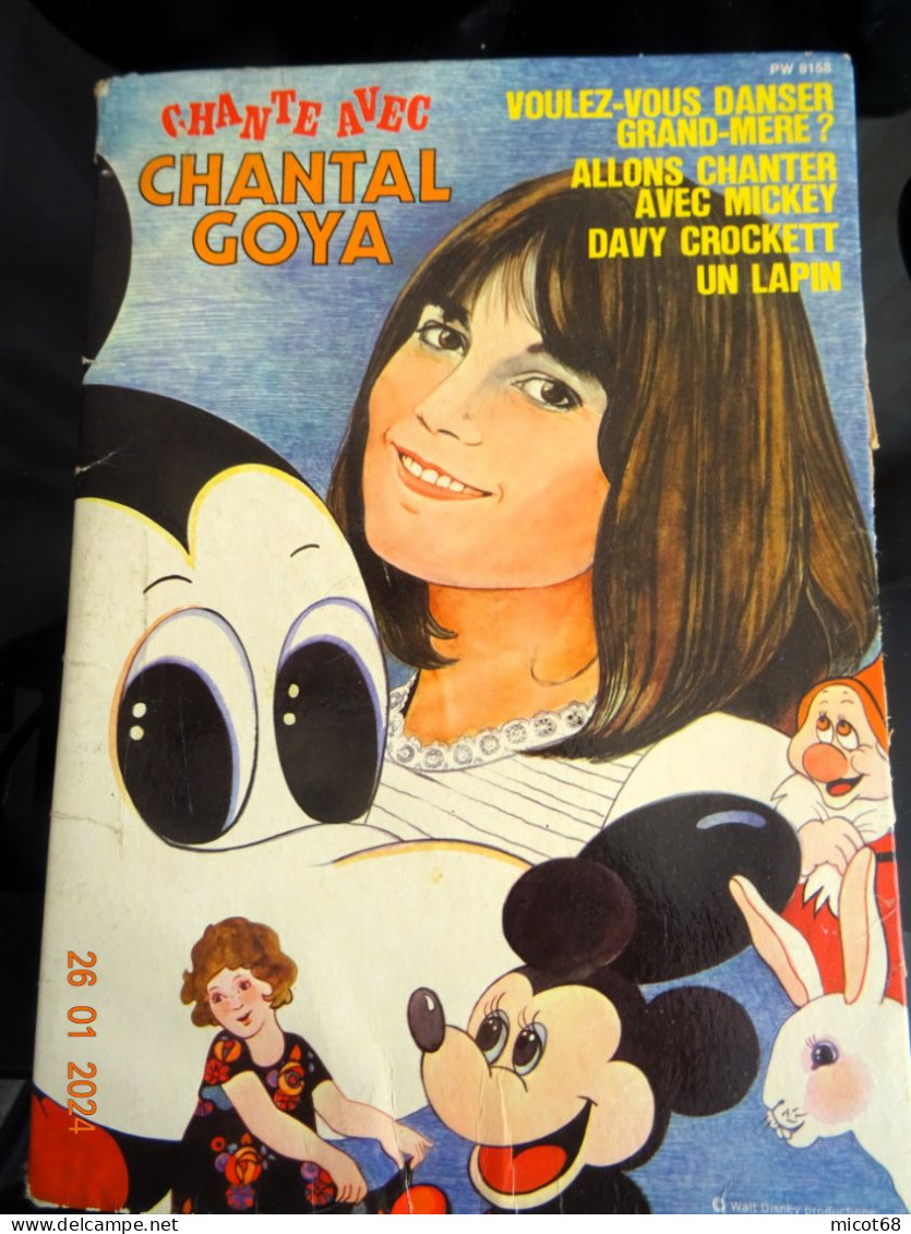 Disque Vinyle Chantal Goya  45 Tours - Kinderlieder