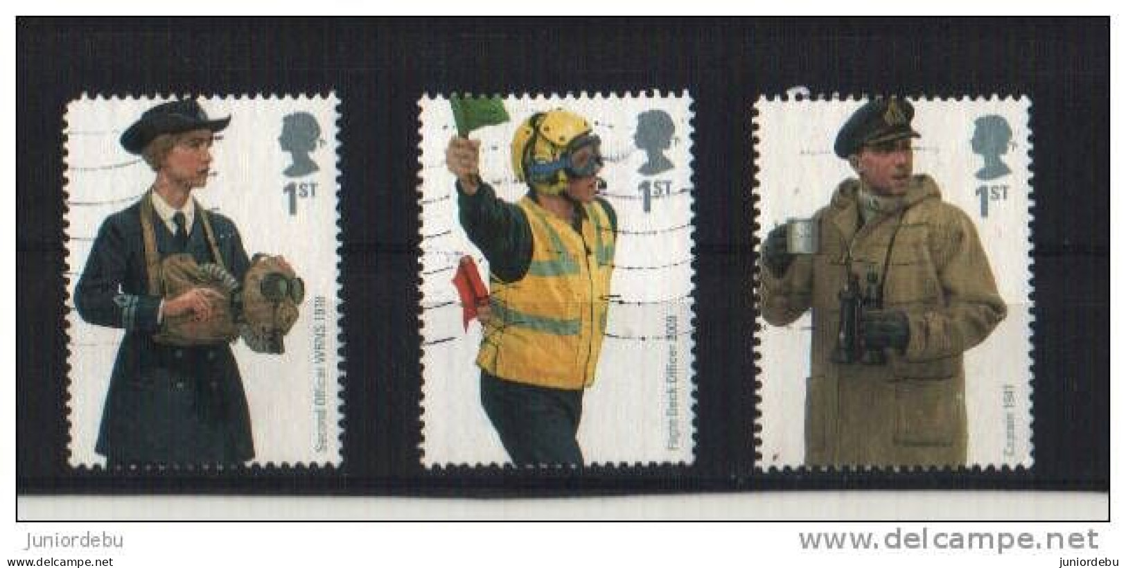 Great Britain - 2009  - Military Uniforms  - 3 Different - USED. ( Condition As Per Scan ) ( OL 5.2.13 ) - Gebruikt