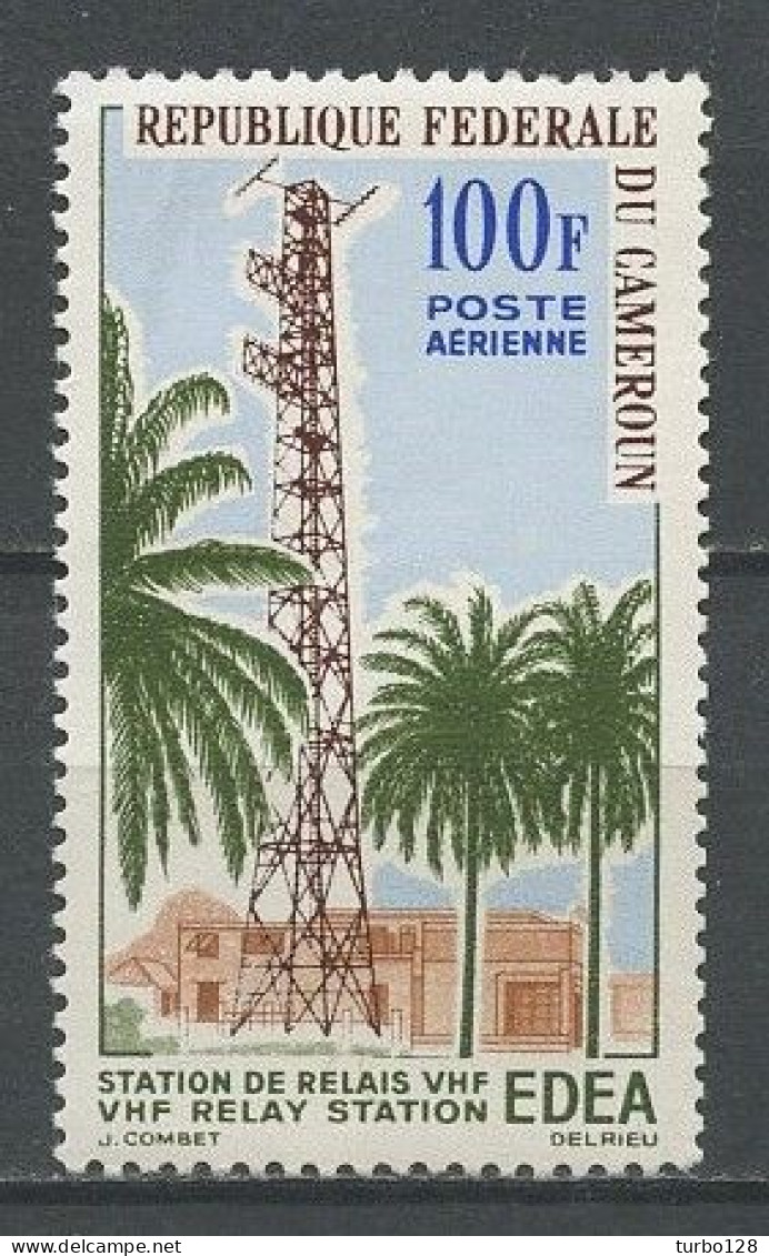 CAMEROUN 1962 PA N° 58 ** Neuf MNH Superbe C 2.70 € Liaison Hertzienne Douala-Yaoundé Arbres Trees Tour - Camerún (1960-...)