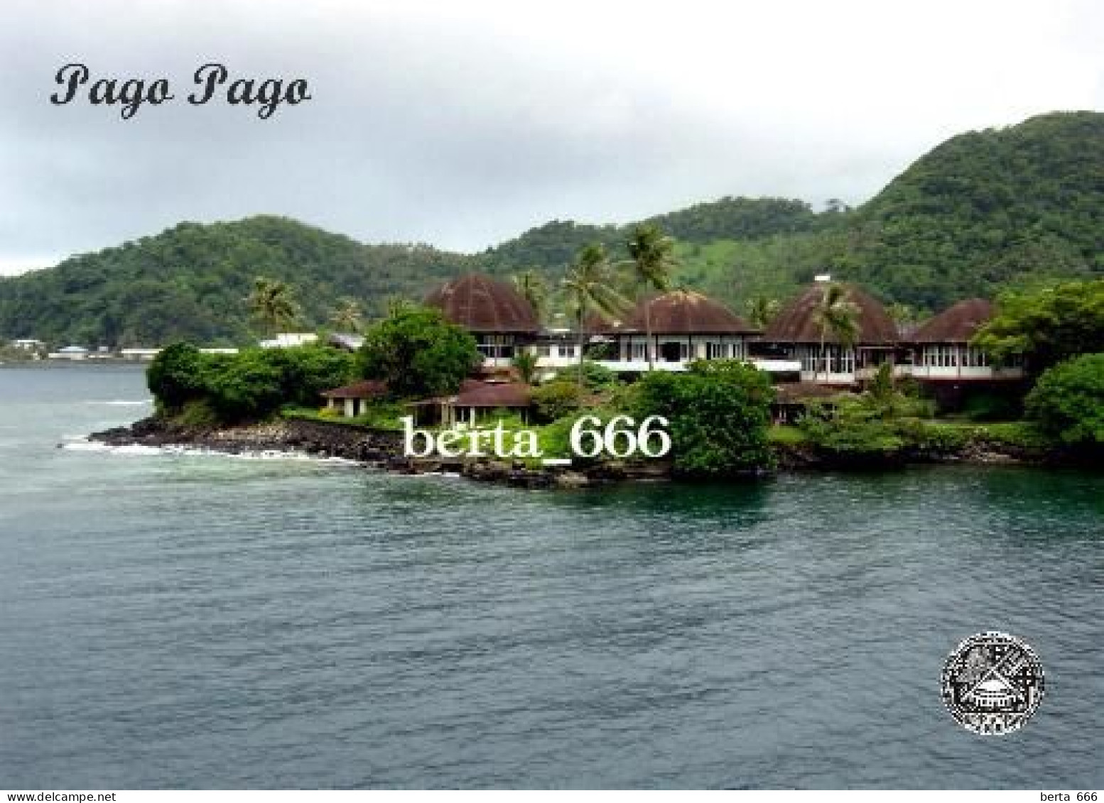 American Samoa Pago Pago Hotel New Postcard - Samoa Americana