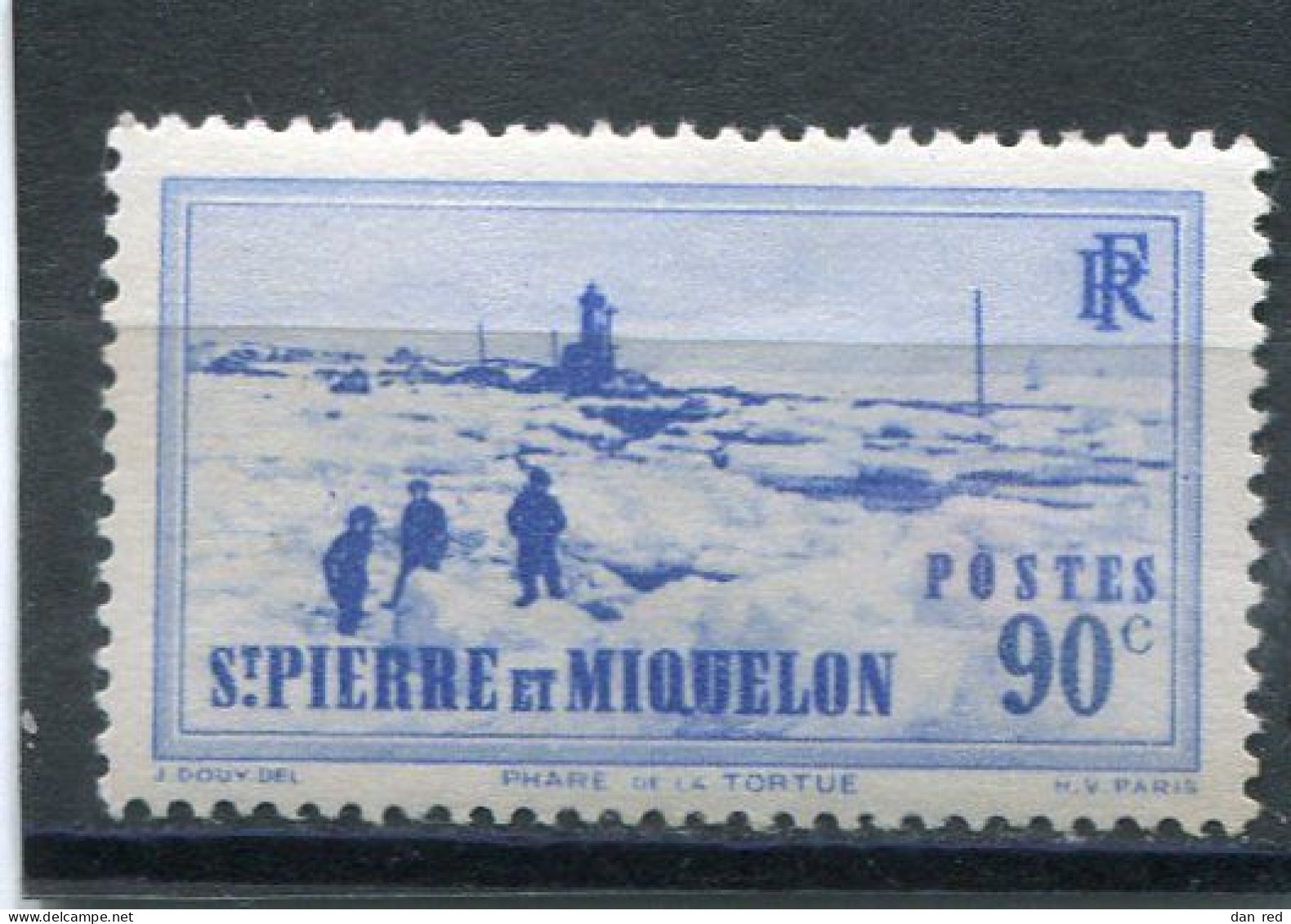 SAINT-PIERRE ET MIQUELON N° 200 * (Y&T) (Neuf Charnière) - Neufs