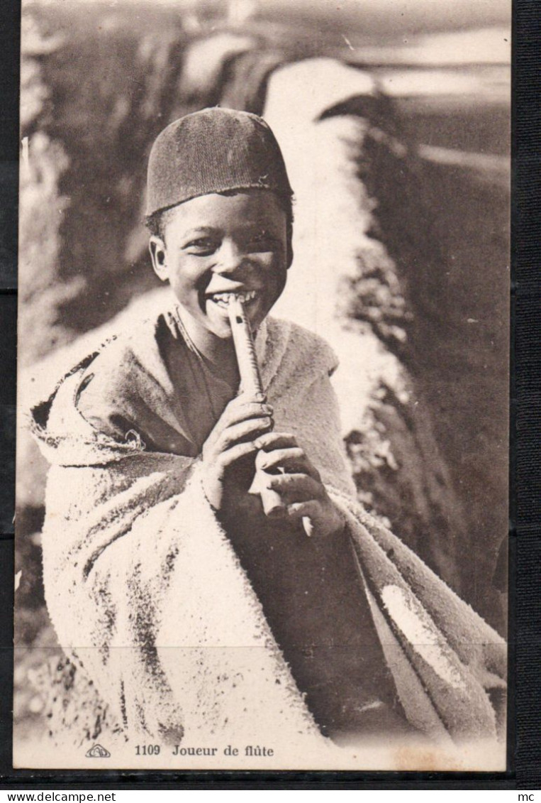 Algérie -  Joueur De Flute - Enfants