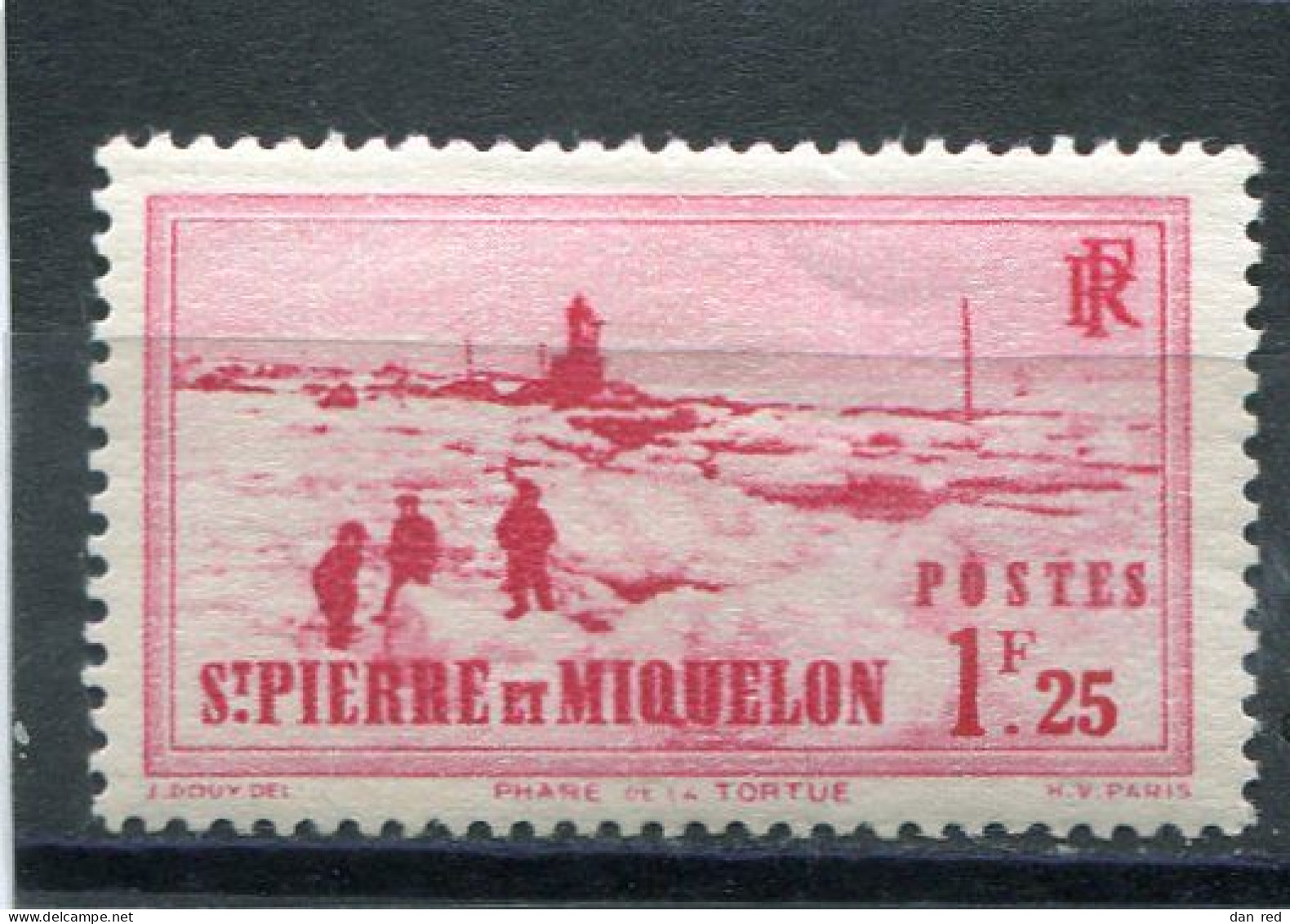 SAINT-PIERRE ET MIQUELON N° 202 * (Y&T) (Neuf Charnière) - Nuovi