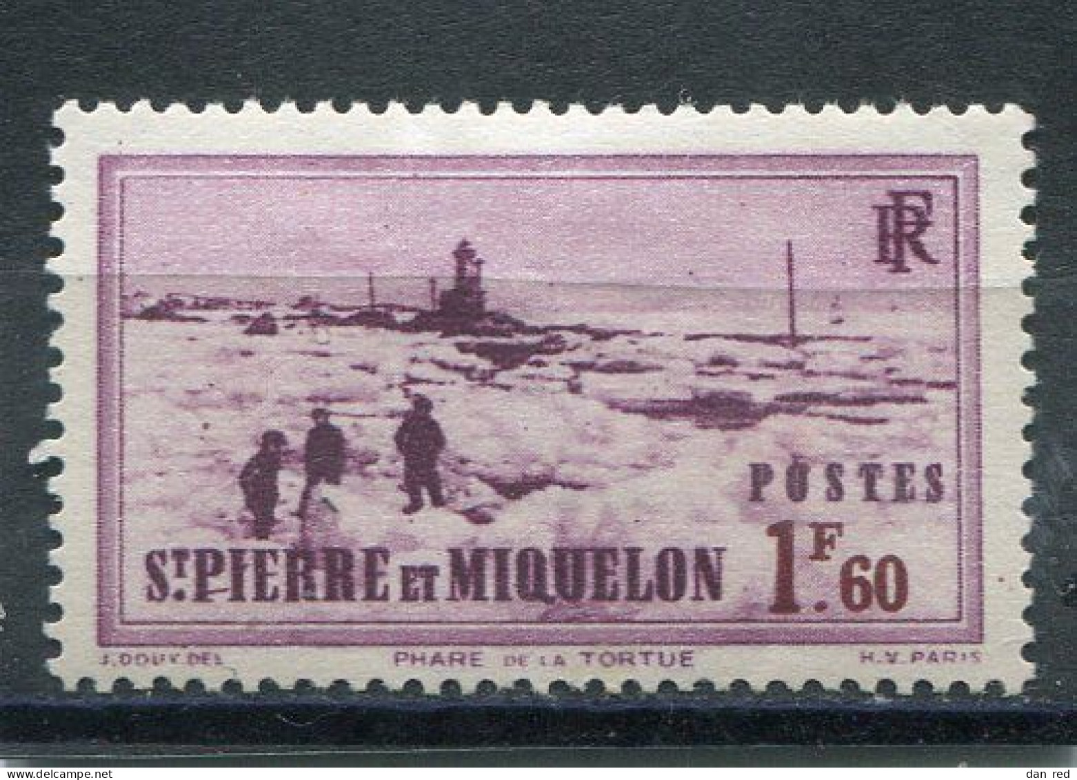 SAINT-PIERRE ET MIQUELON N° 204 * (Y&T) (Neuf Charnière) - Neufs