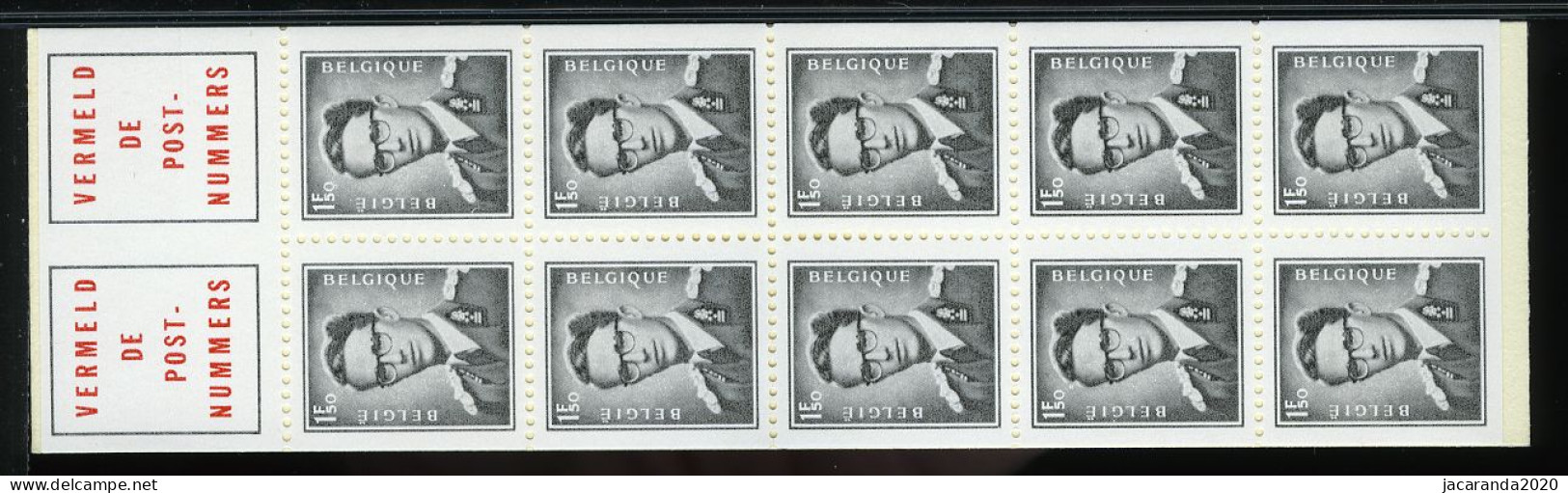 België B4 - Koning Boudewijn - Roi Baudouin - NL - 1970 - 1953-2006 Moderne [B]