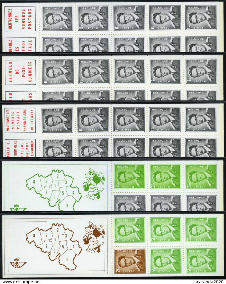 België B3/7 - Koning Boudewijn - Roi Baudouin - 1970 - 1953-2006 Moderni [B]