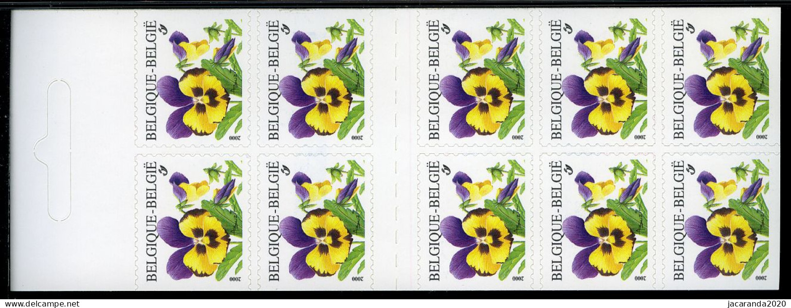 België B36 - Bloemen - Fleurs - Viooltje - Pensée - André Buzin - Zelfklevend - Autocollants - Validité Permanente  2000 - 1997-… Validité Permanente [B]