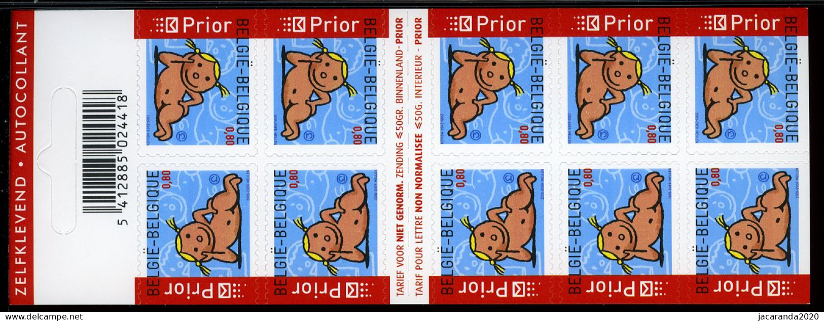 België B52 - Gelegenheidszegels - Timbres De Circonstance - Geboorte Meisje - Fille - Zelfklevend - Autocollants - 2005 - 1953-2006 Moderni [B]