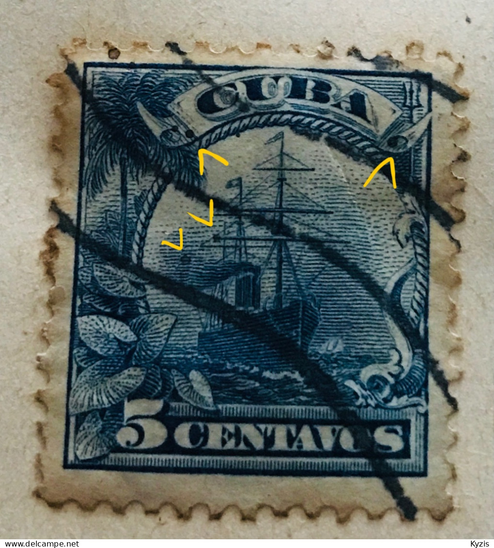 CUBA- Y&T N°145 - VARIÉTÉS - Caractéristiques Du Terrain  1899 - Usati