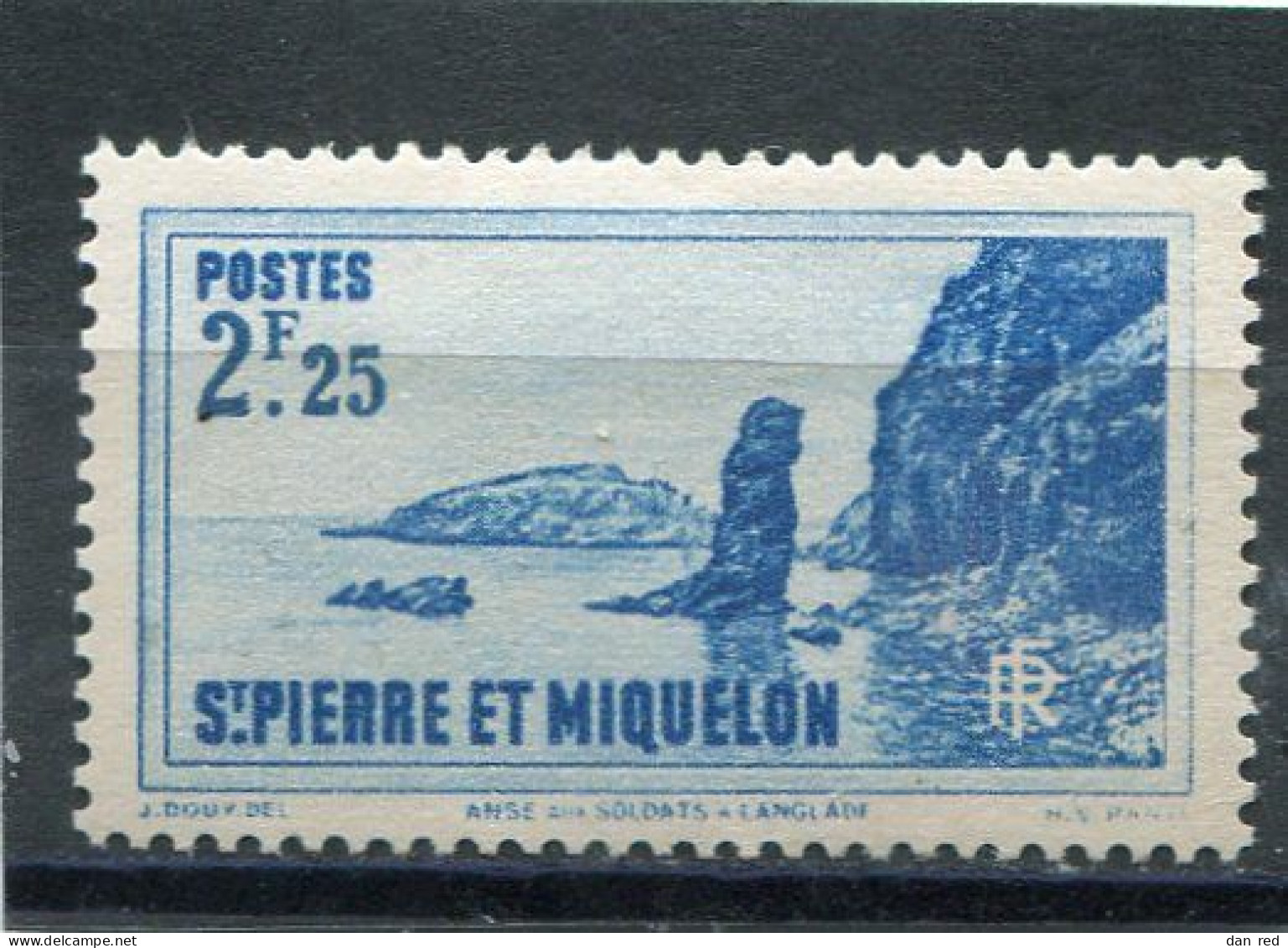 SAINT-PIERRE ET MIQUELON N° 205 * (Y&T) (Neuf Charnière) - Neufs