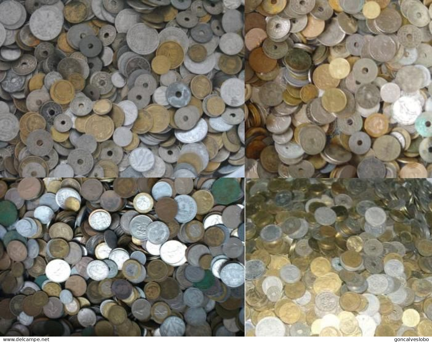 MONNAIES FRANCE 8 KG A TRIER - Lots & Kiloware - Coins