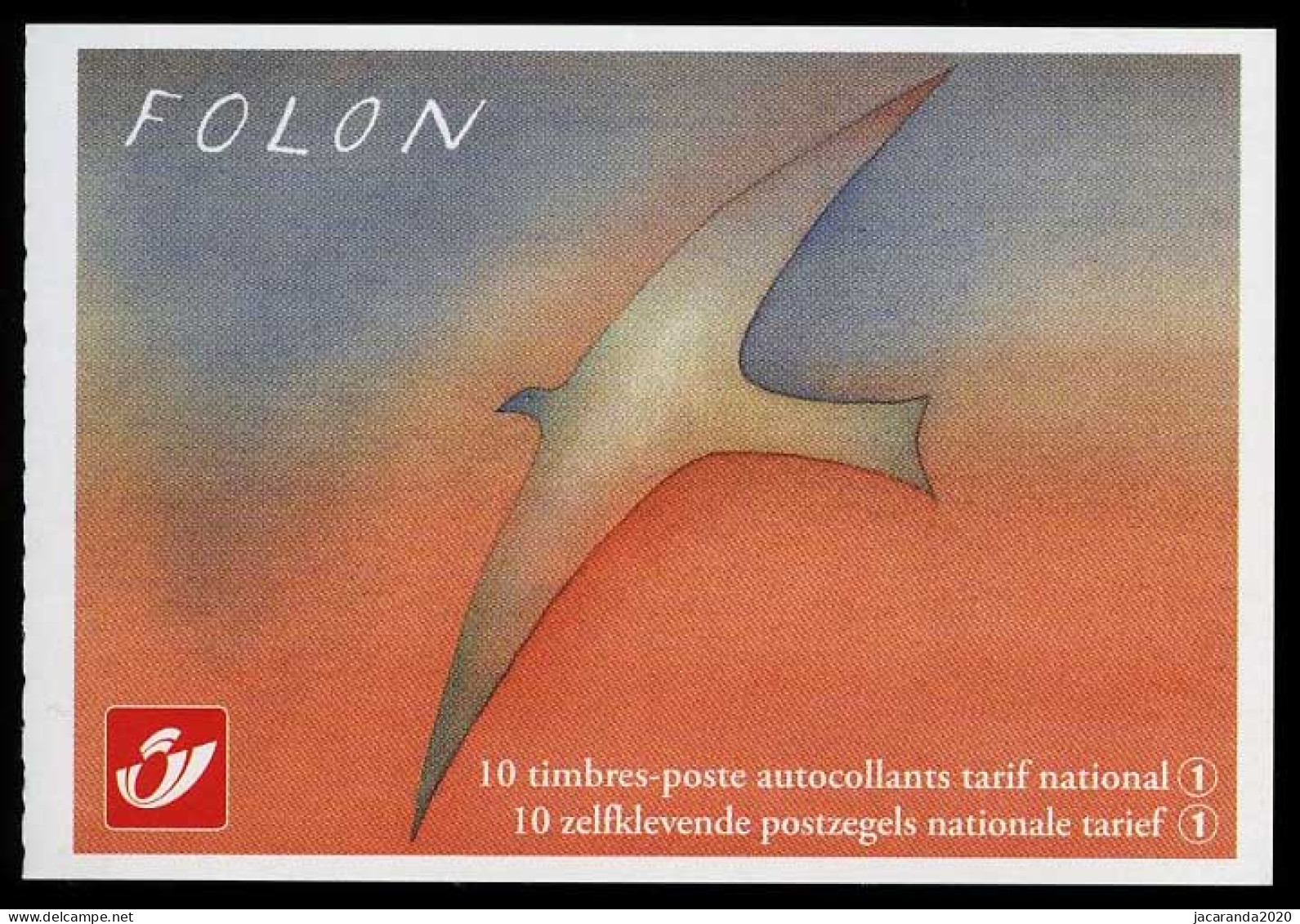 België B115 - Kunst - De Magie Van Folon - Art - La Magie De Folon -  Zelfklevend - Autocollants - 2010 - 1997-… Permanente Geldigheid [B]