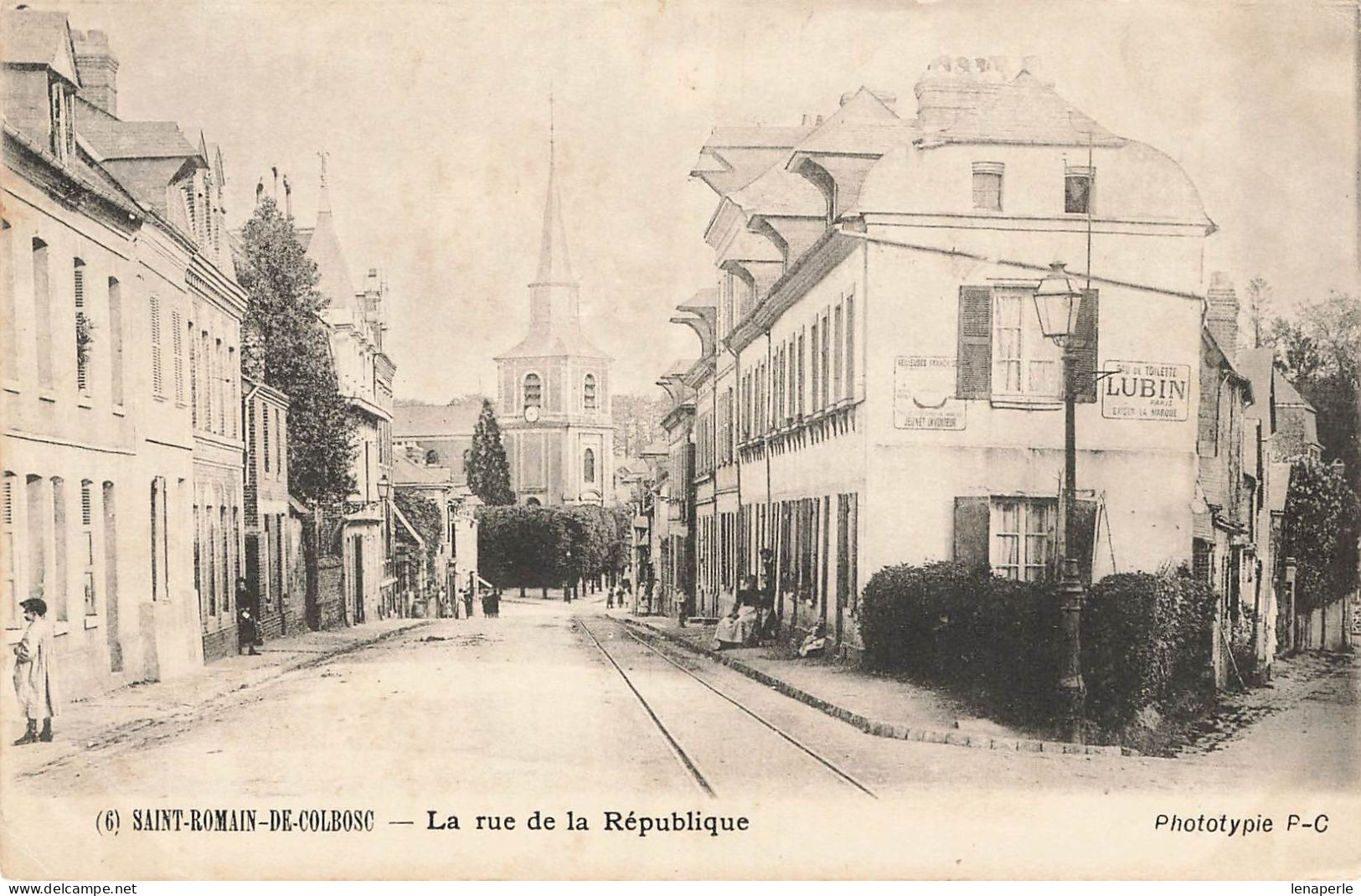 D4754 Saint Romain De Colbosc La Rue De La République - Saint Romain De Colbosc