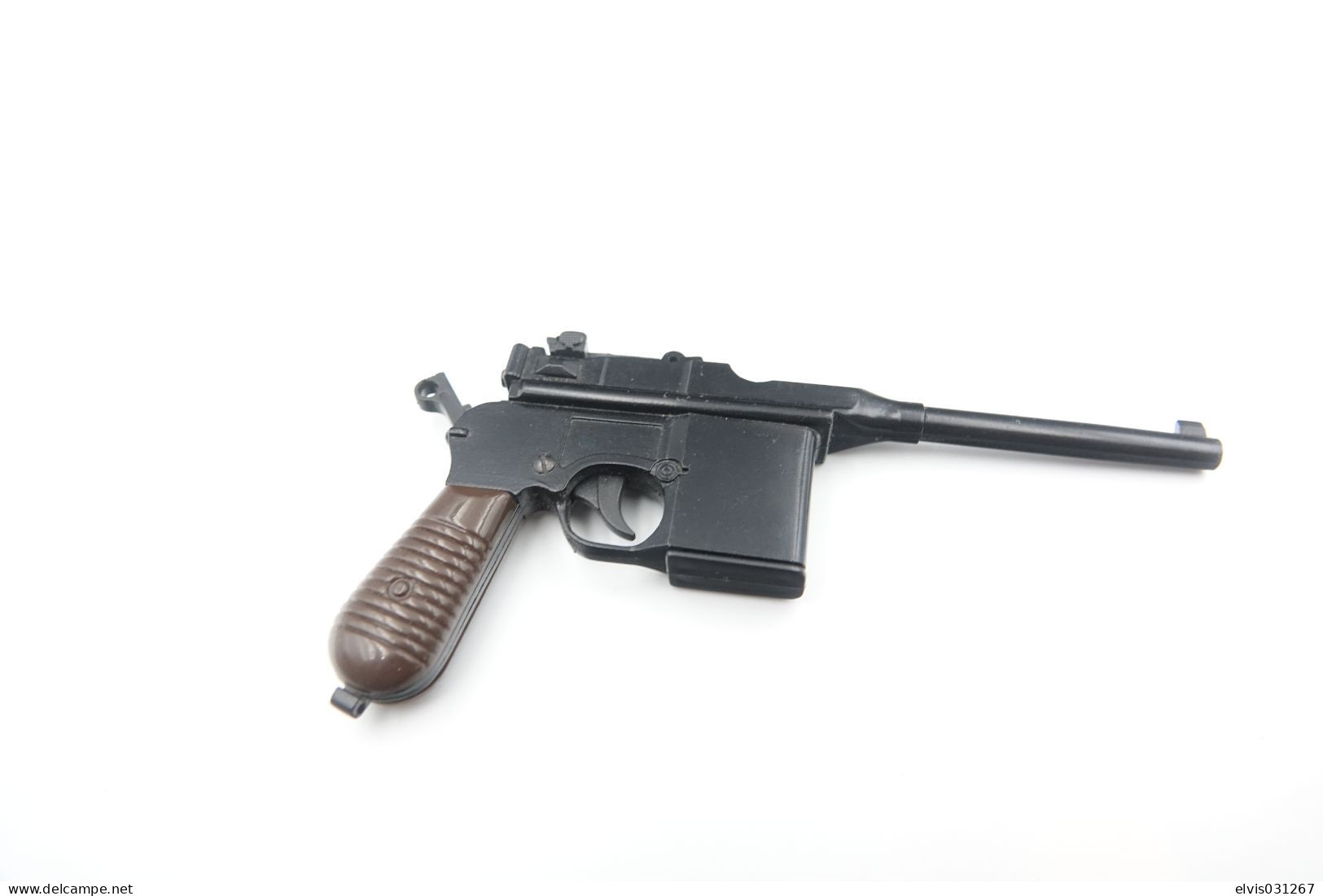 Vintage TOY GUN : Pistolas & Revólveres RBA MAUSER C96 - L=13cm - 19??s - Keywords : Cap - Revolver - Pistol - Decorative Weapons