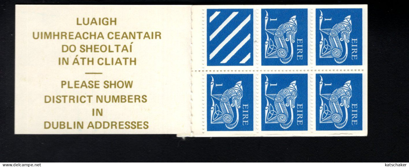 2001024122  1974  SCOTT 291C + 293A + 352A (XX) POSTFRIS  MINT NEVER HINGED - COMPLETE BOOKLET - Unused Stamps