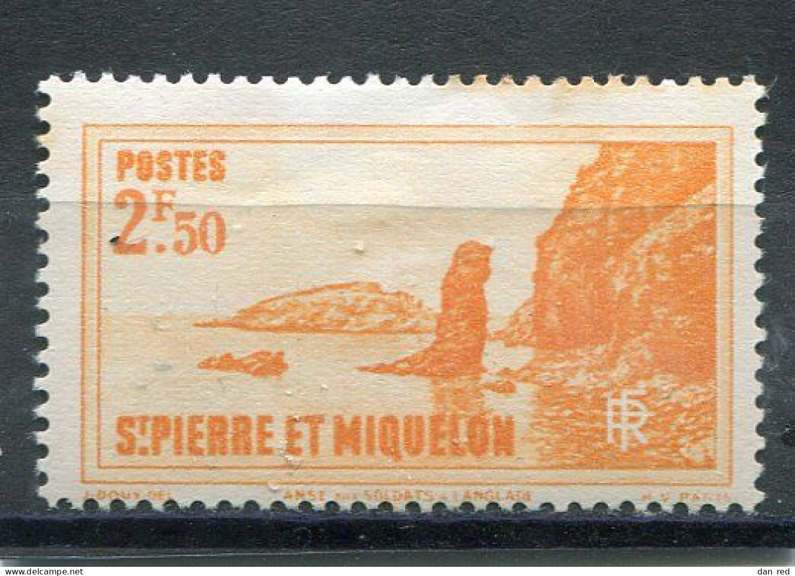 SAINT-PIERRE ET MIQUELON N° 206 * (Y&T) (Neuf Charnière) - Unused Stamps