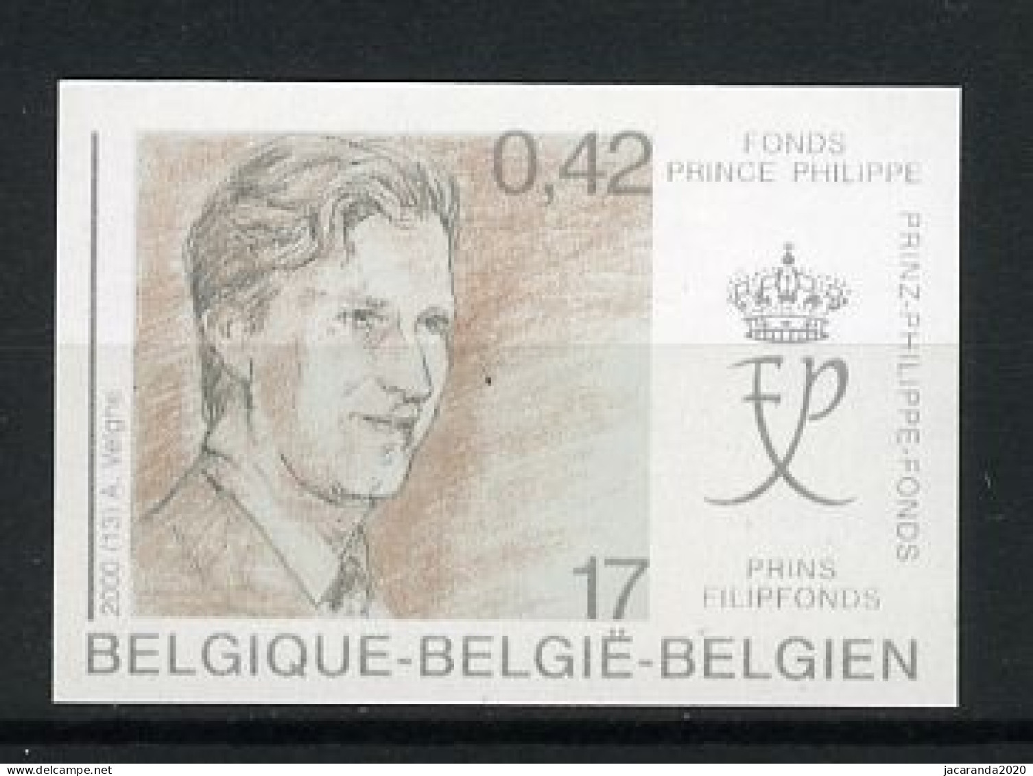 België 2906 ON - 40 Jaar Prins Filip - Prins Filipfonds - 1981-2000