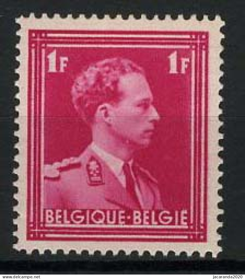 België 428a ** - Koning Leopold III - Karmijnroze - 1934-1935 Léopold III