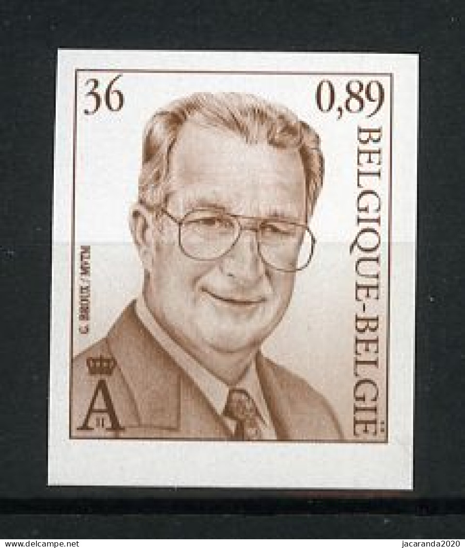 België 2965 ON - Koning Albert II - Roi Albert II  - 1981-2000
