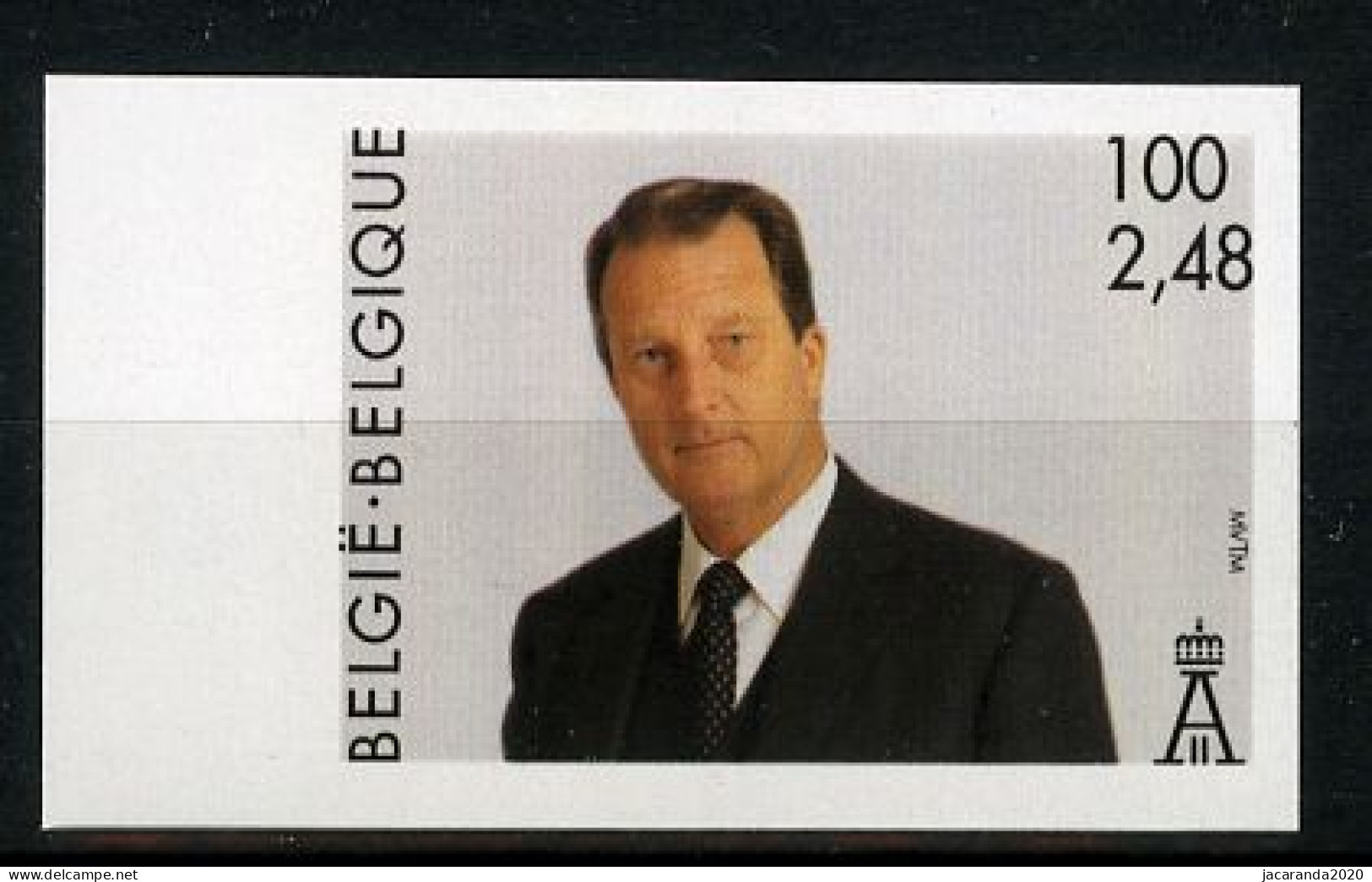 België 2984 ON - Koning Albert II - Roi Albert II  - 1981-2000