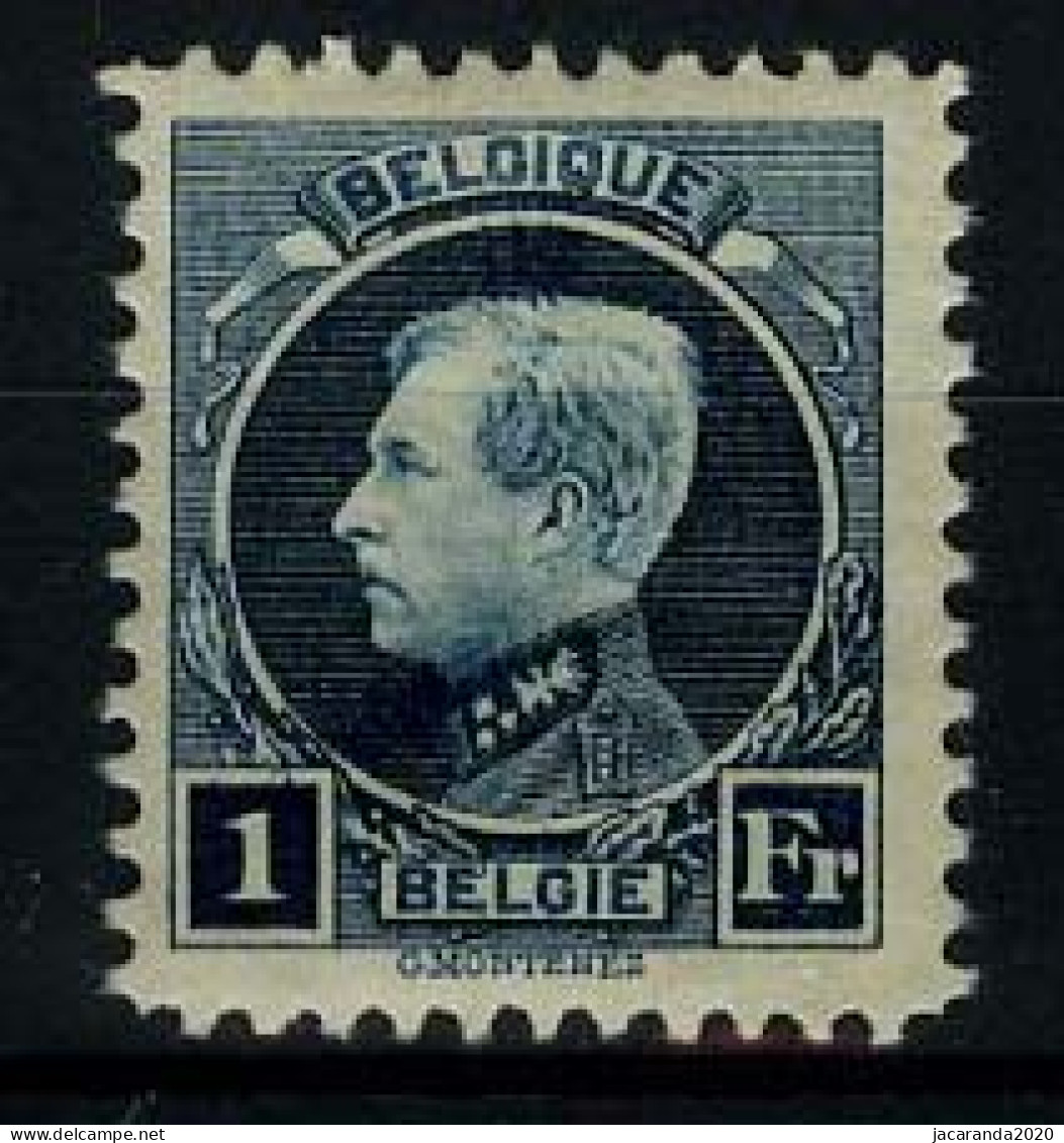 België 215-Cu * - Koning Albert I - Retouche Boven Hoofd - Otros & Sin Clasificación