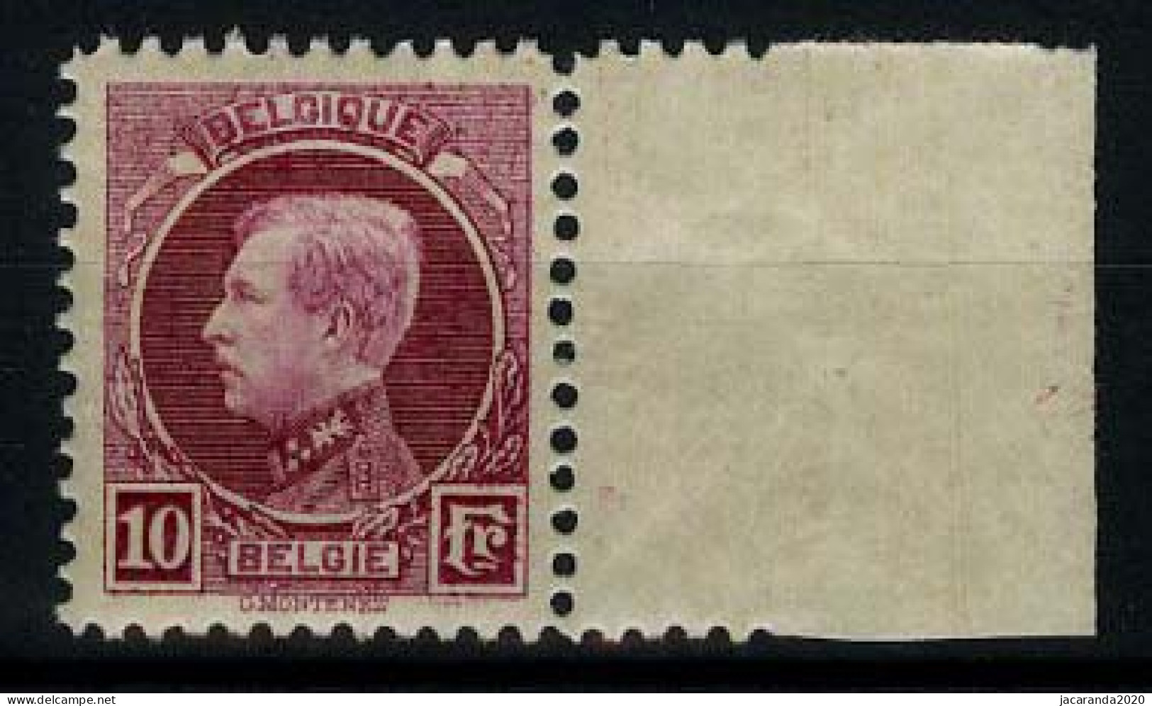 België 219 ** - Koning Albert I - Luxe - 1921-1925 Piccolo Montenez