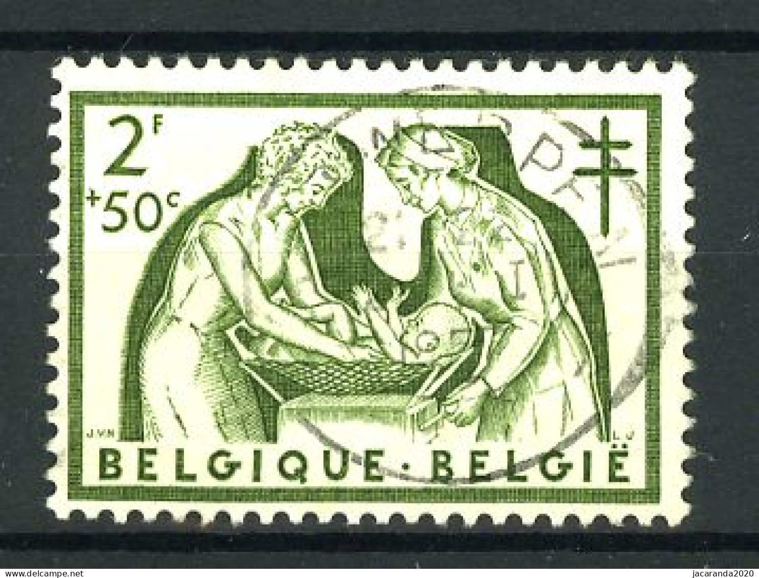 België 1002 - Antitering - Gestempeld - Oblitéré - Used - Gebraucht