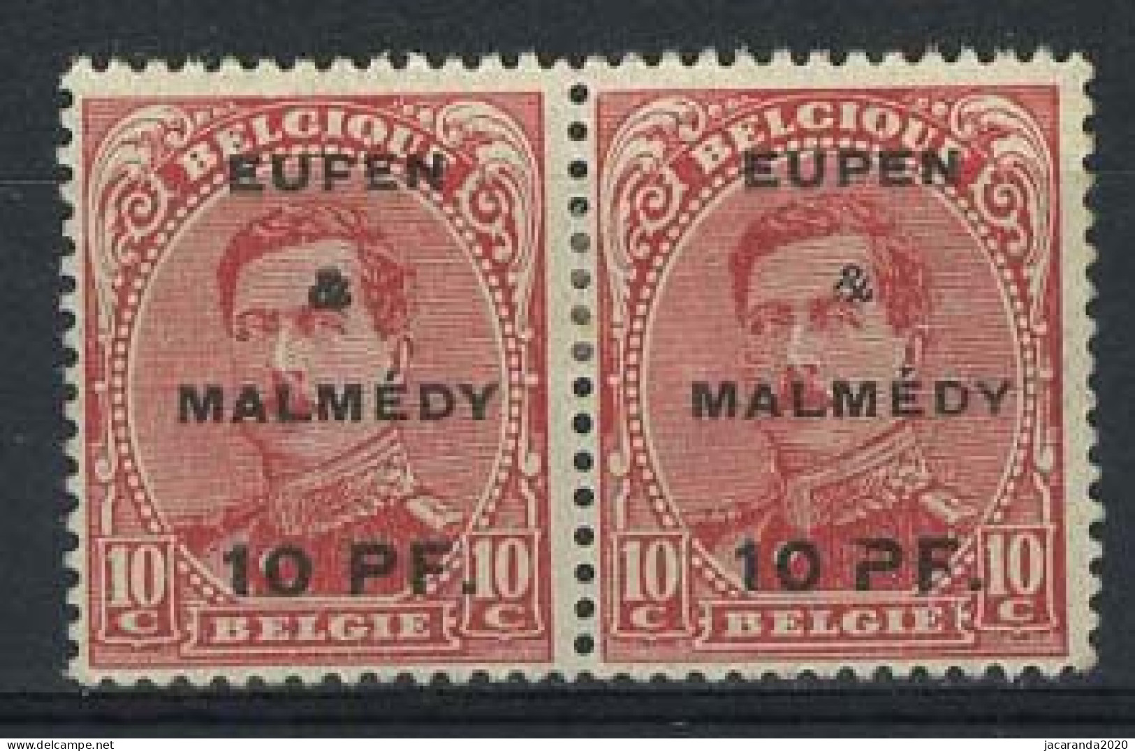 België OC56-Cu * - Eupen & Malmedy - Gebroken "P" - Other & Unclassified