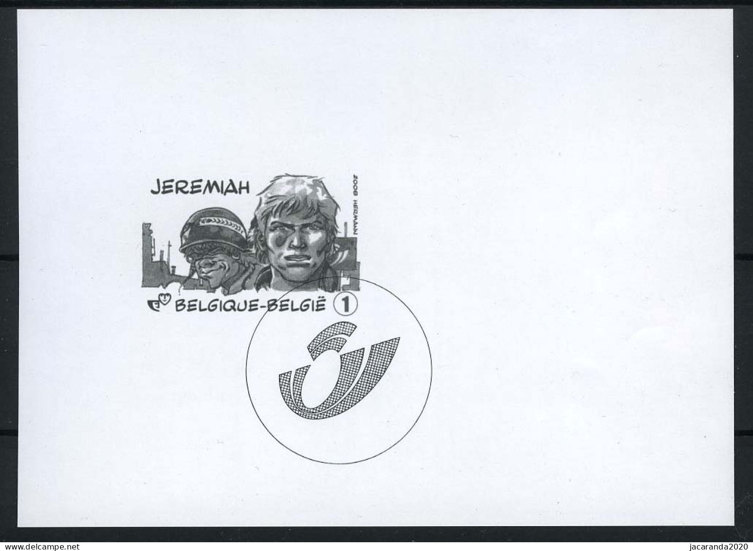 België GCA13-Cu - 2008 - Jeremiah - Strips - BD - (3752) - Foutief Gesneden - Afbeelding Niet Centraal - Andere & Zonder Classificatie