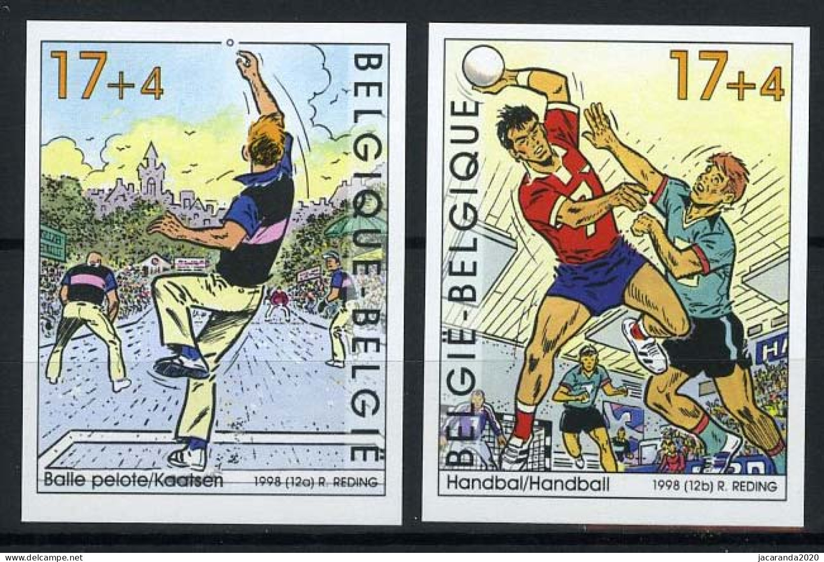 België 2760/61 ON - Sport - Kaatsen - Handbal  - Other & Unclassified