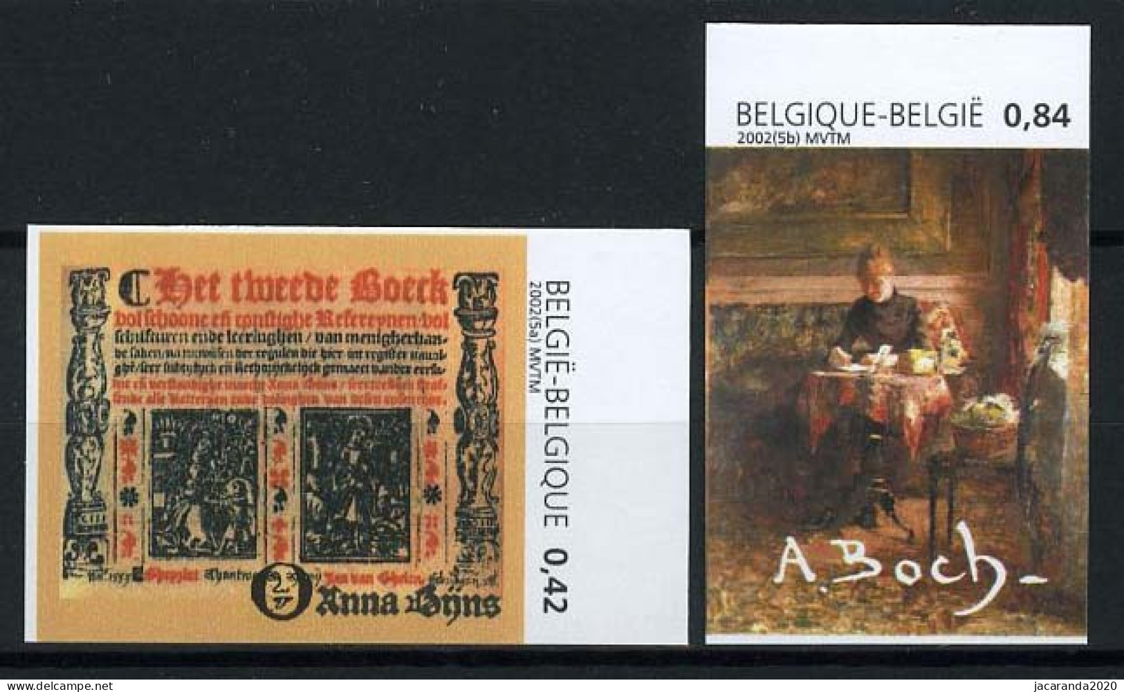 België 3061/62 ON - Vrouw En Kunst - Anna Bijns - Anna Boch - Otros & Sin Clasificación