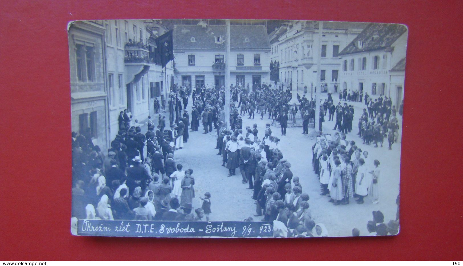 Sostanj,Okrozni Zlet D.T.E.Svoboda 9/9.923. - Slovenië