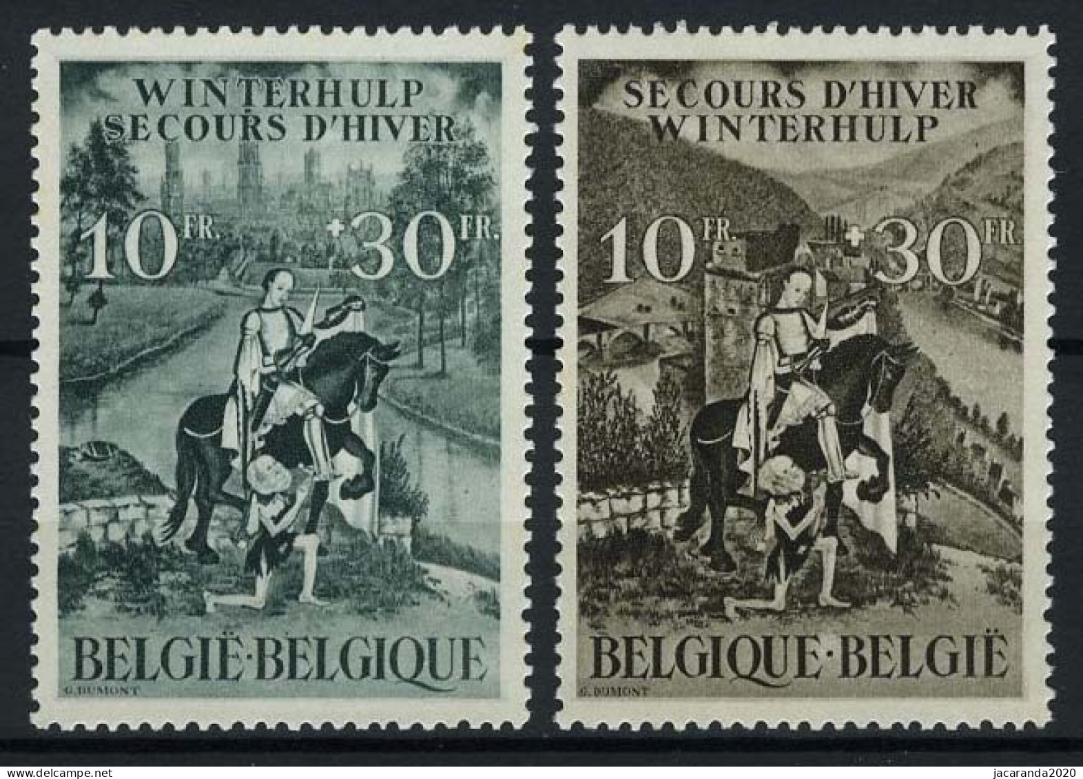België 639/40 ** - Sint-Maarten VI - Unused Stamps
