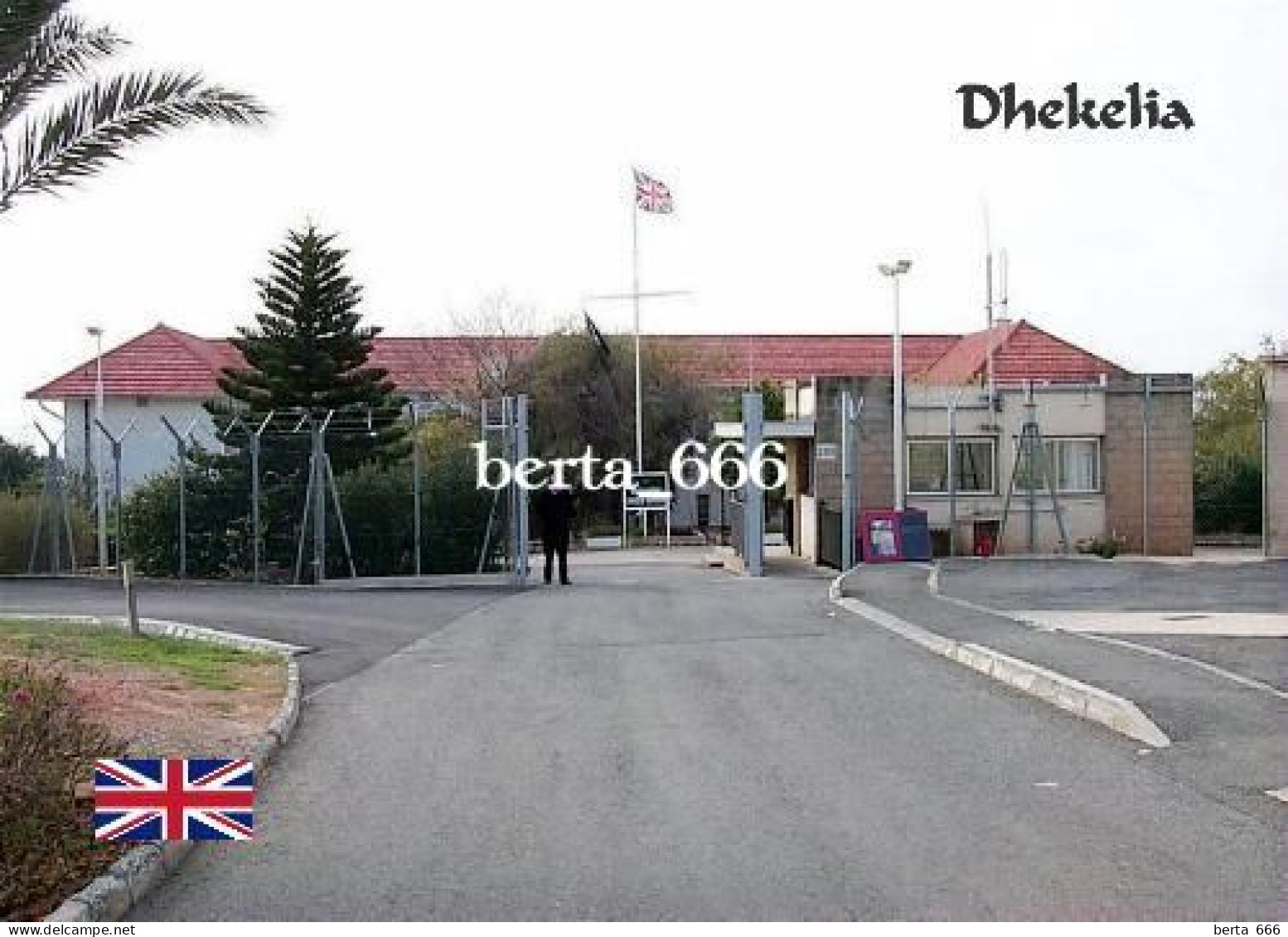 Dhekelia British Sovereign Base Cyprus New Postcard - Chypre