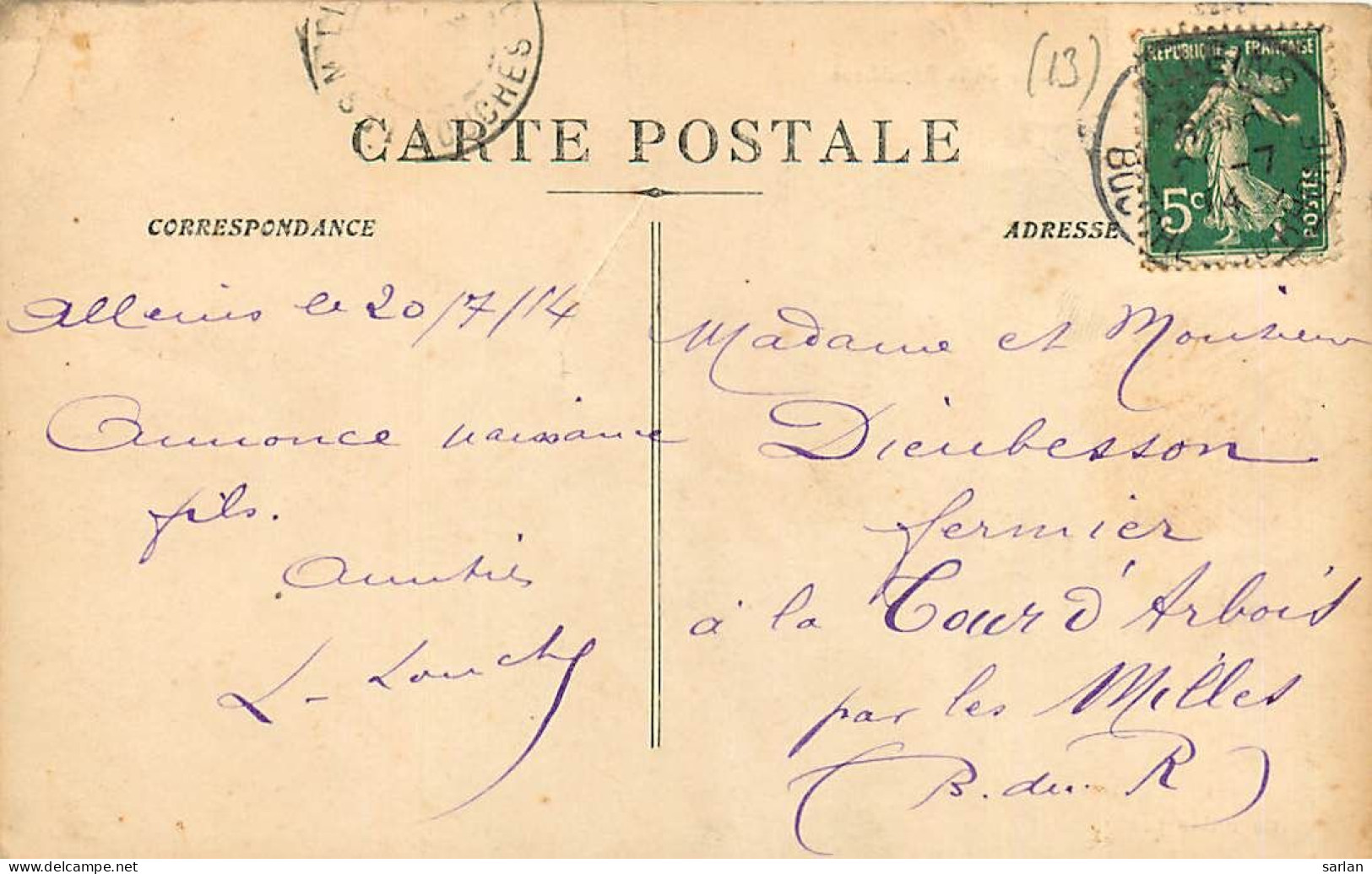 13 , ALLEINS , Place De La Republique , * 492 17 - Alleins