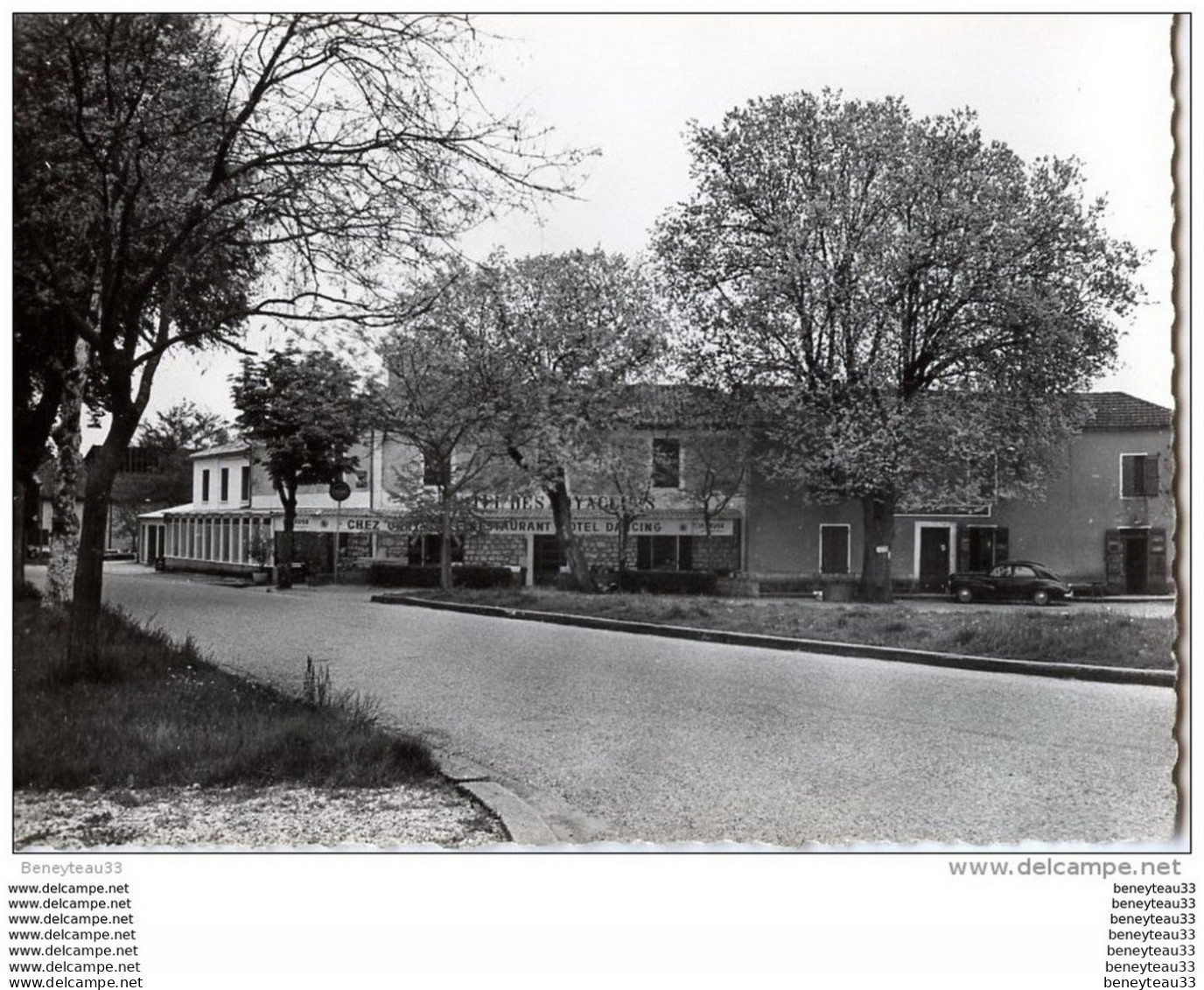 CPSM (Réf :I772) TOURNON-d'AGENAIS (LOTet GARONNE 47) L'Hôtel Des Voyageurs (Restaurant Chez - Tournon D'Agenais