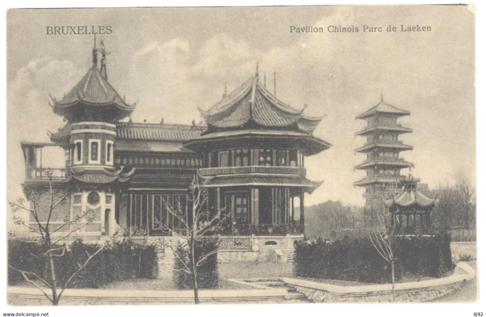 BELGIQUE - BRUXELLES - Pavillon Chinois Parc De Laeken - Bossen, Parken, Tuinen