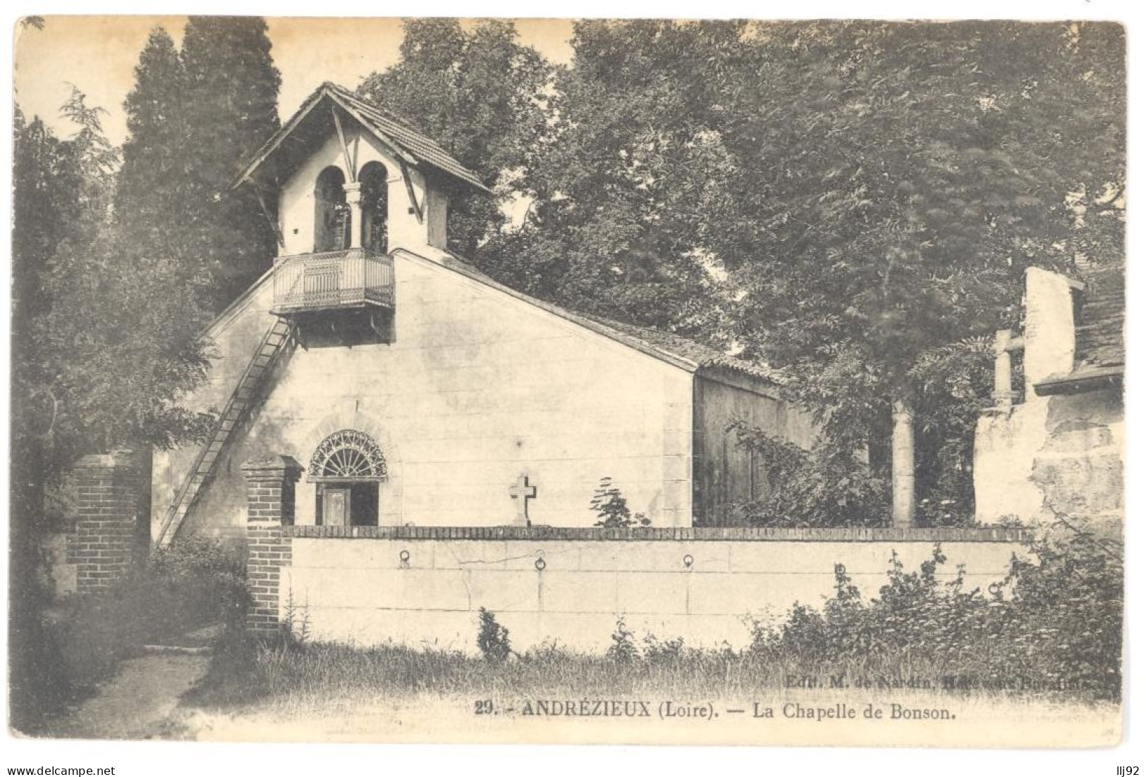 CPA 42 - 29. ANDREZIEUX (Loire)  -La Chapelle De Bonson - Andrézieux-Bouthéon