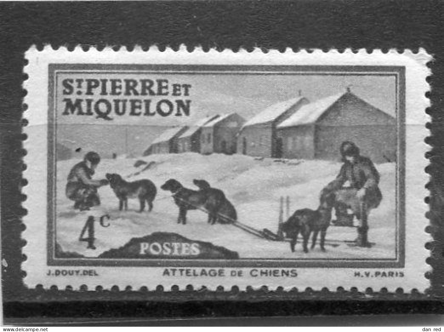 SAINT-PIERRE ET MIQUELON N° 291 * (Y&T) (Neuf Charnière) - Unused Stamps