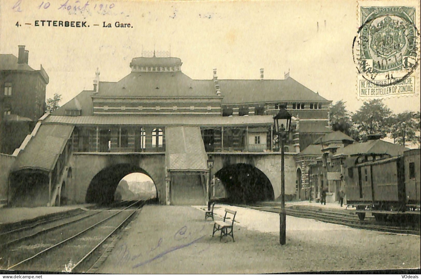 Belgique - Brussel - Bruxelles - Etterbeek - La Gare - Etterbeek