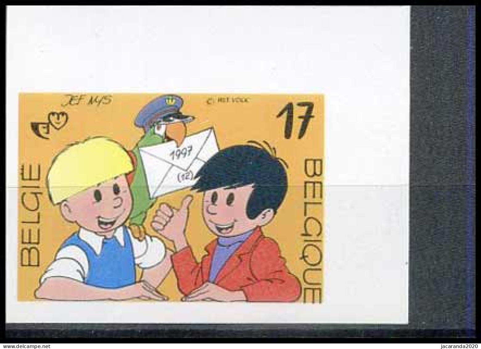 België 2707 ON - Jeugdfilatelie - Strips - BD - Jommeke - Gil Et Jo - Jef Nijs  - 1981-2000