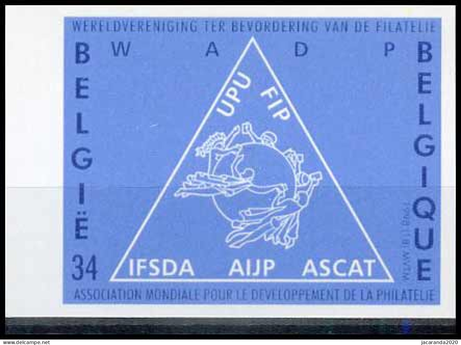 België 2784 ON - Werelddag Van De Post - Filatelie - WADP - 1981-2000