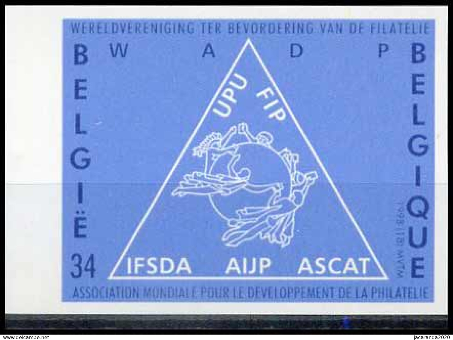 België 2784 ON - Werelddag Van De Post - Filatelie - WADP - 1981-2000