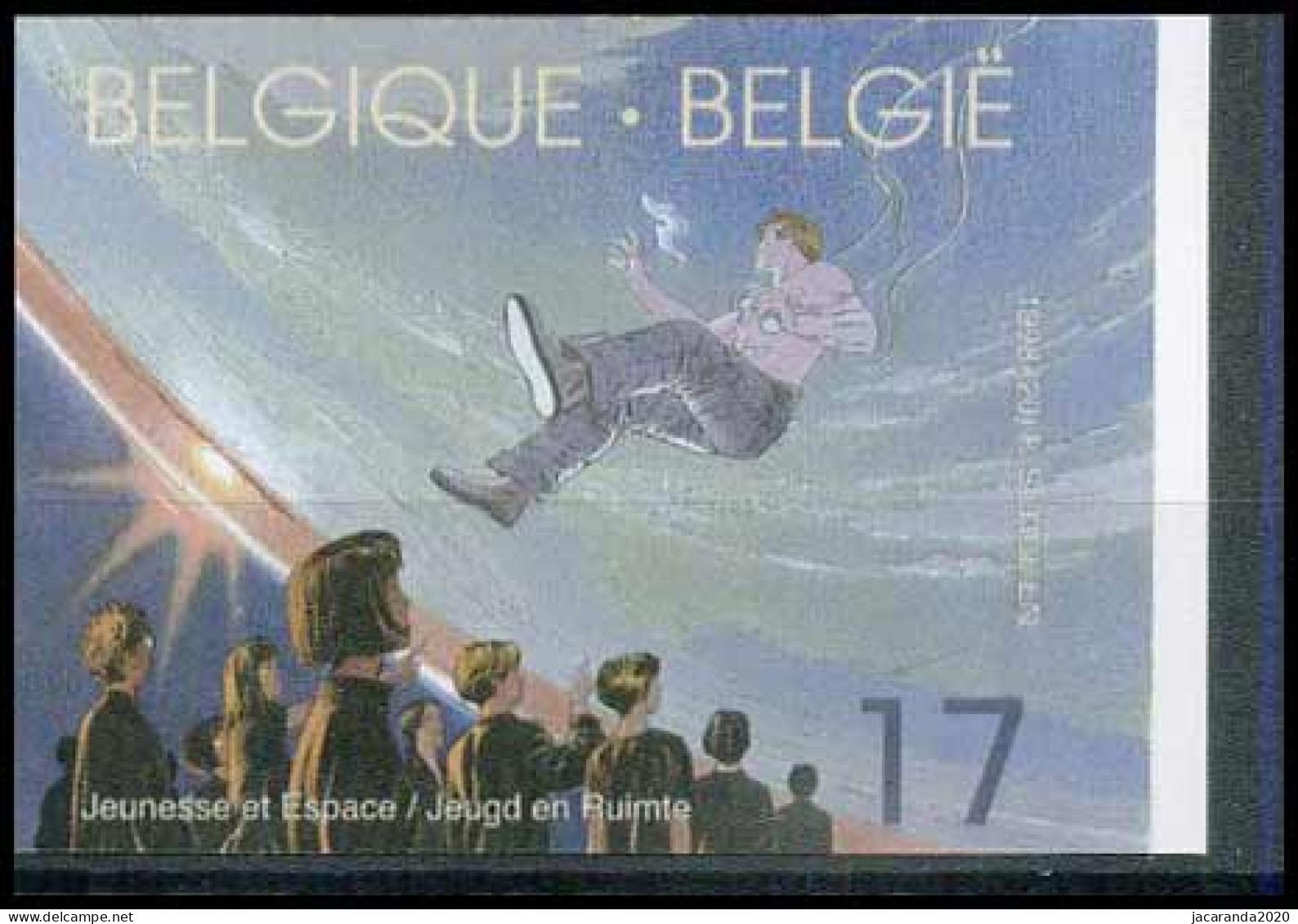 België 2786 ON - François Schuiten - Strips - BD - Comics - Ruimtevaart - Space Explorers - ASE - IMPERFORATED - Bandes Dessinées