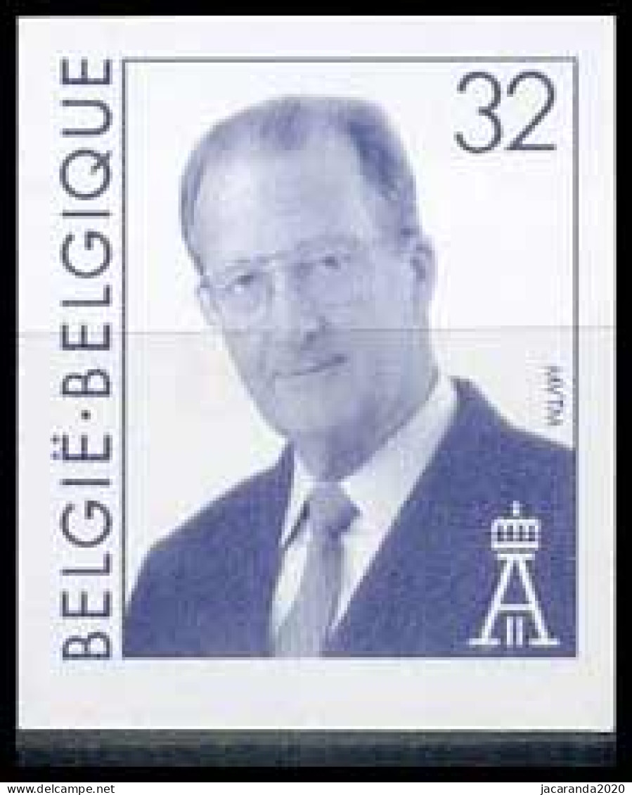 België 2791 ON - Koning Albert II - Roi Albert II - 1981-2000