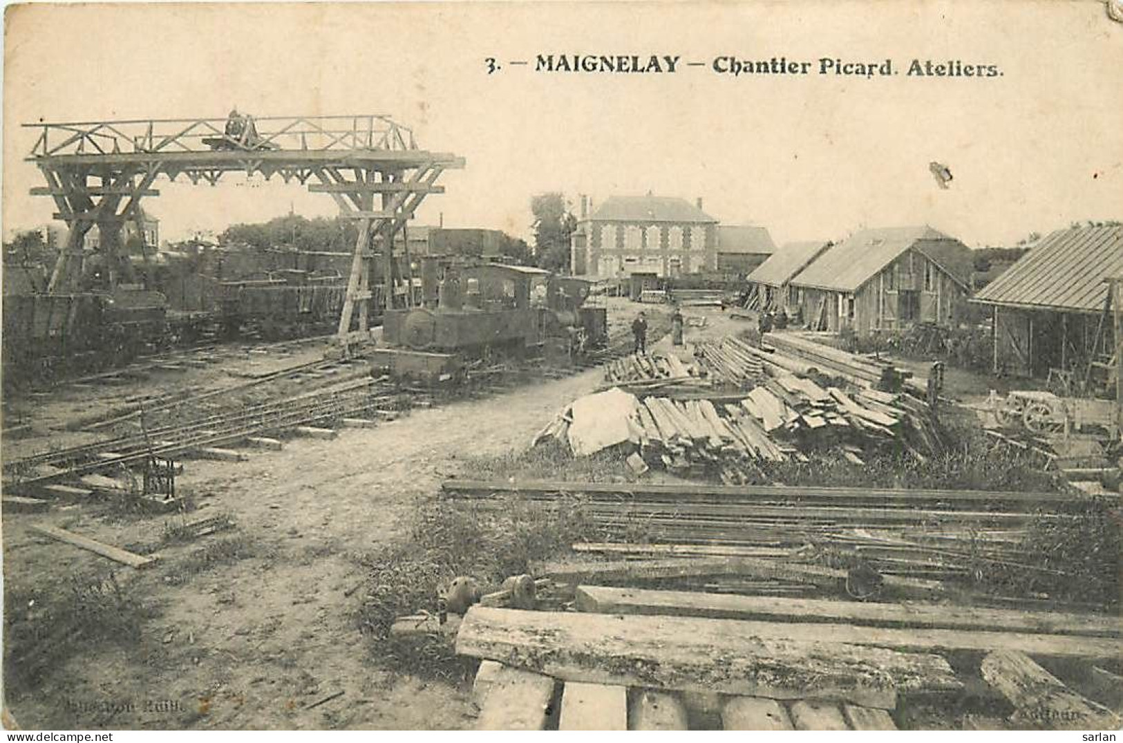 60 , Maignelay-Montigny , Chantier Picard . Ateliers , * 494 64 - Maignelay Montigny