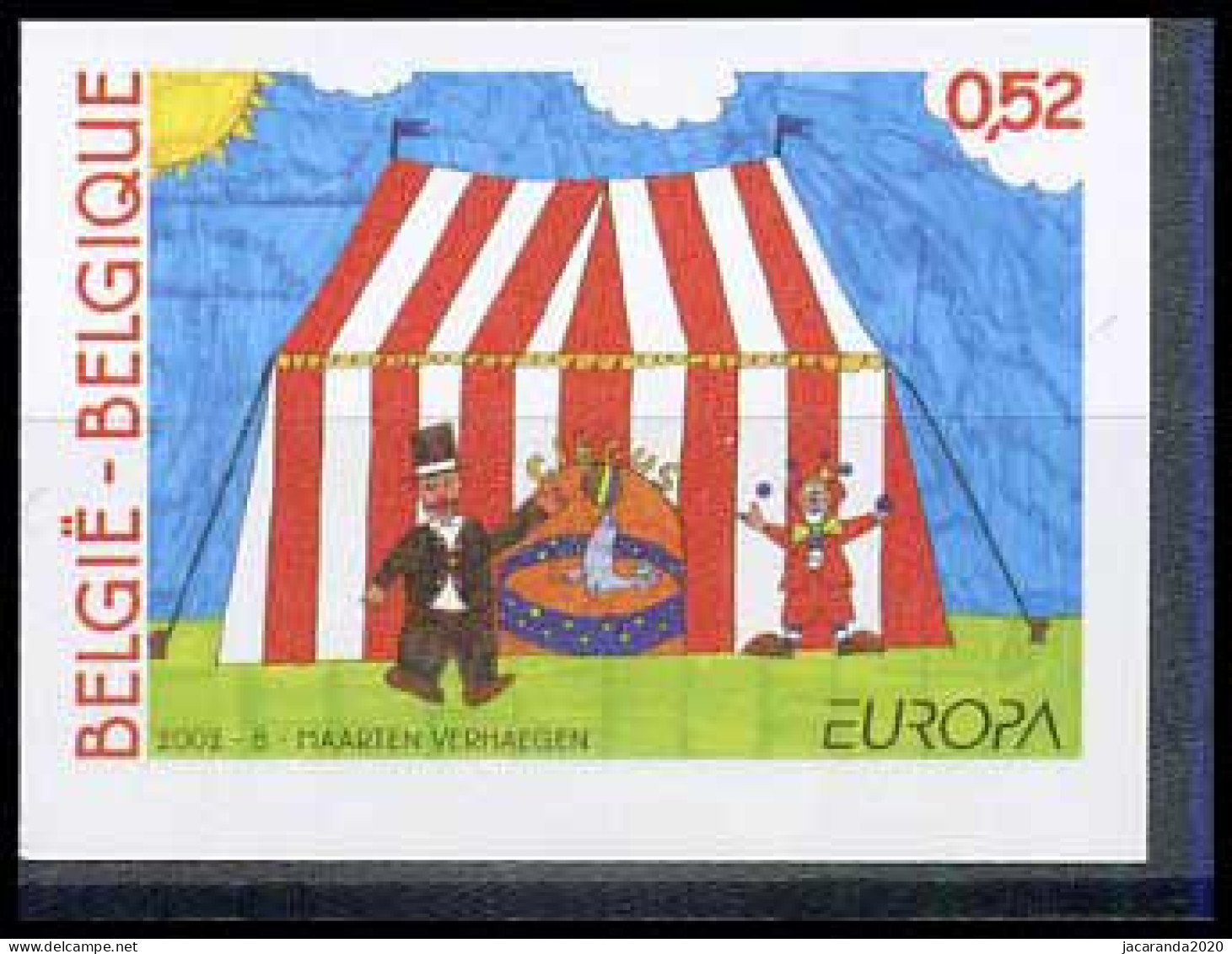 België 3071 ON - Europa 2002 - Het Circus - 2001-…