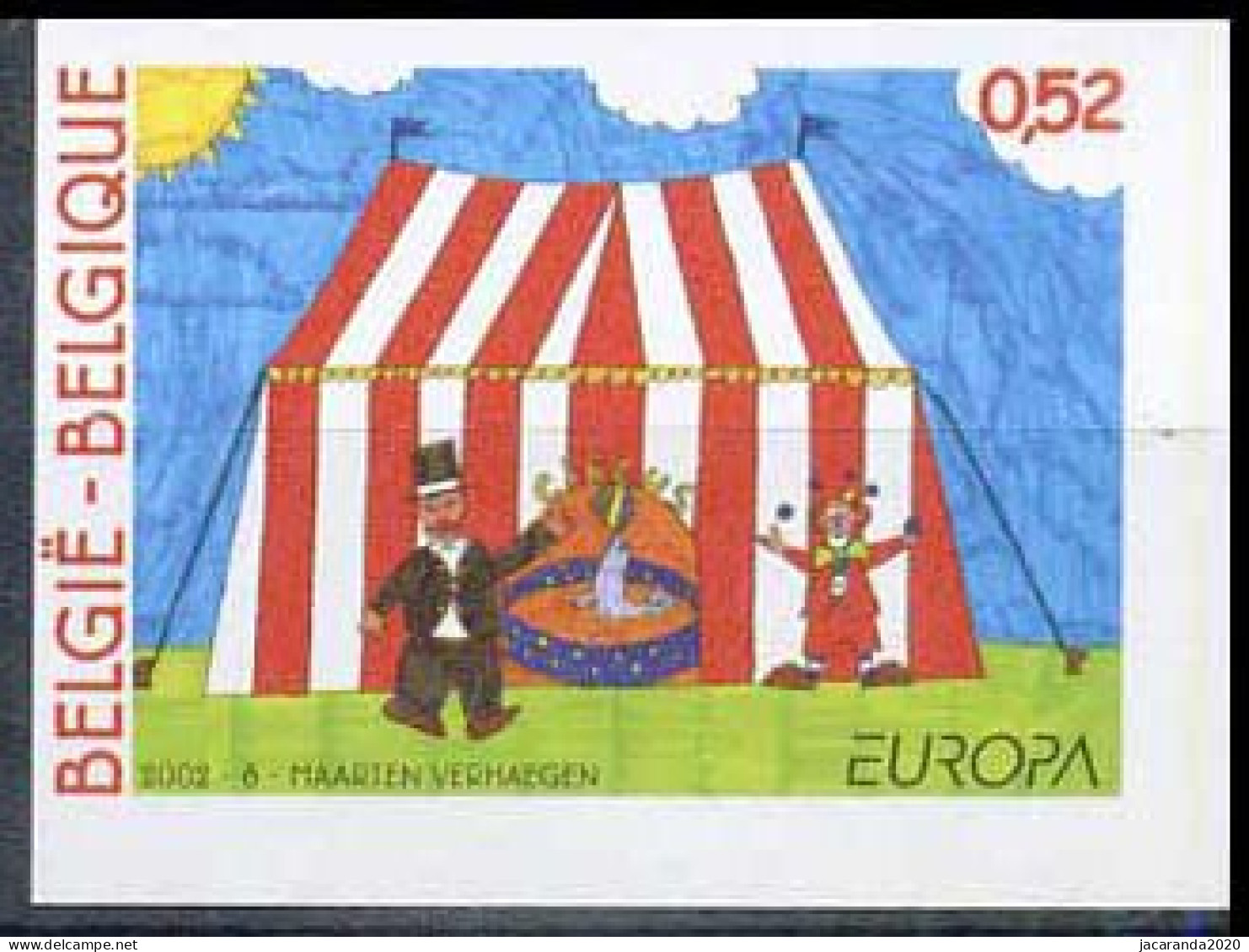 België 3071 ON - Europa 2002 - Het Circus - 2001-…