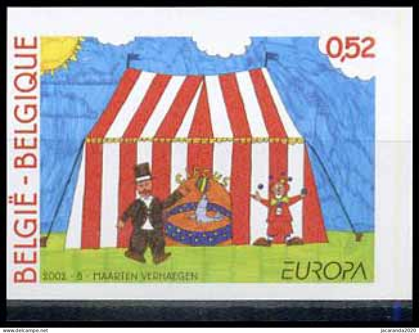 België 3071 ON - Europa 2002 - Het Circus - 2001-…